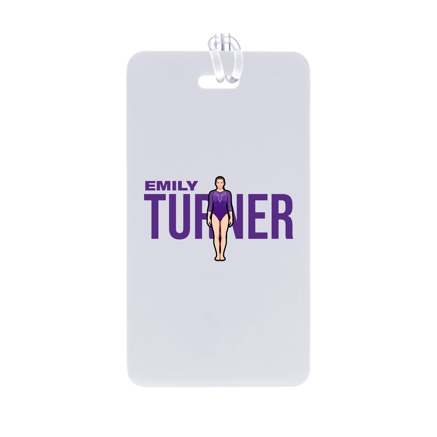 Bag Tag — Player Name in Classic