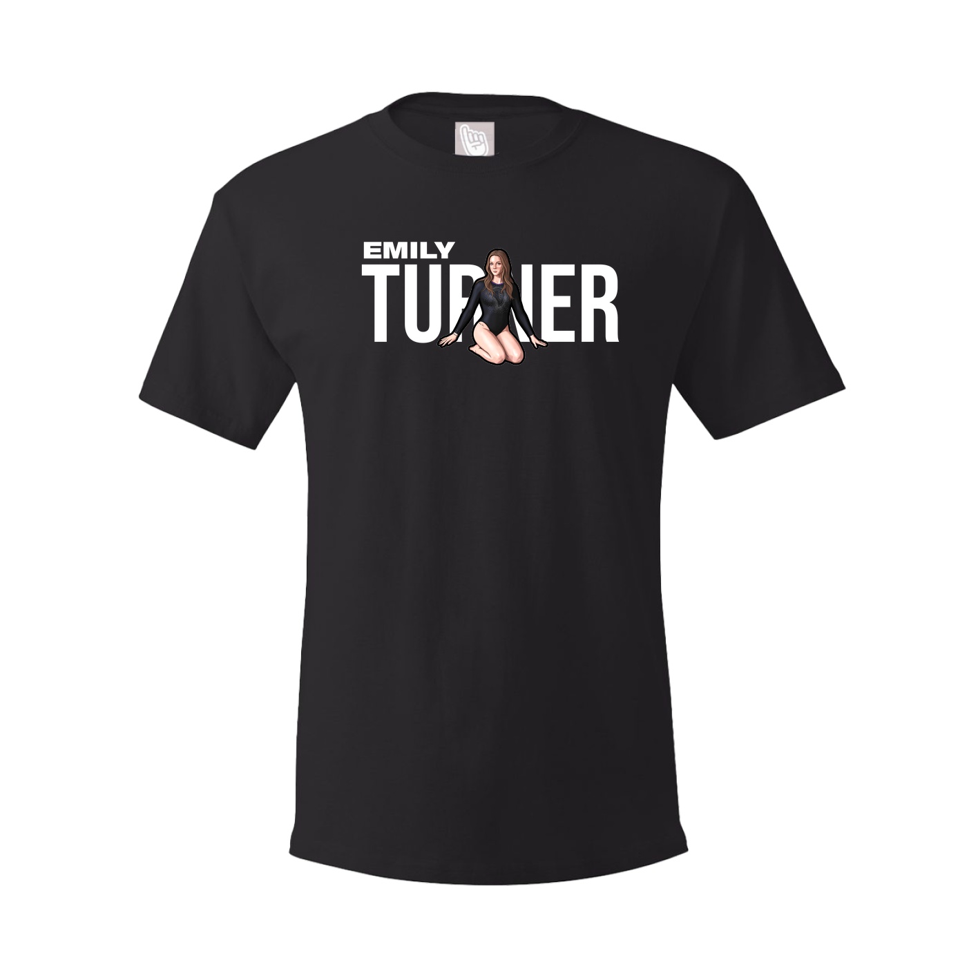 Youth Tee — Player Name in Black