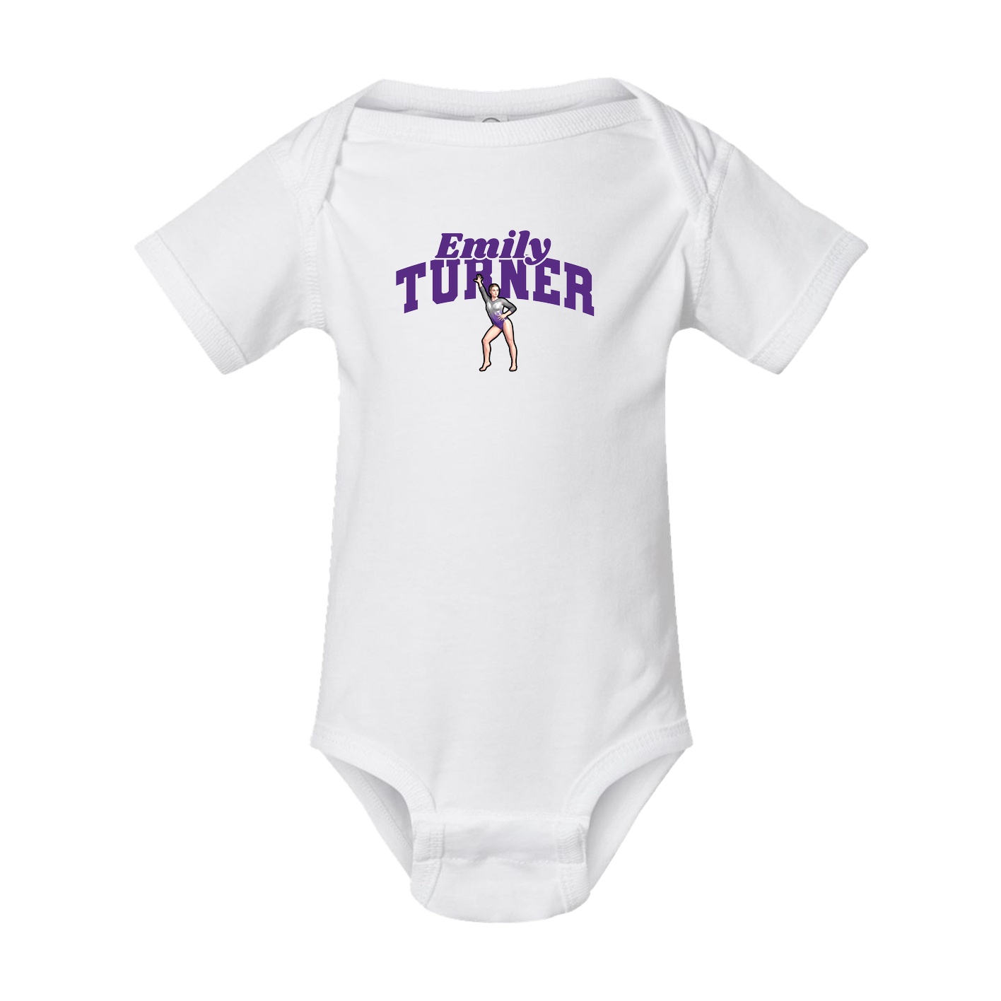 Baby Onesie — Signature Arch in White