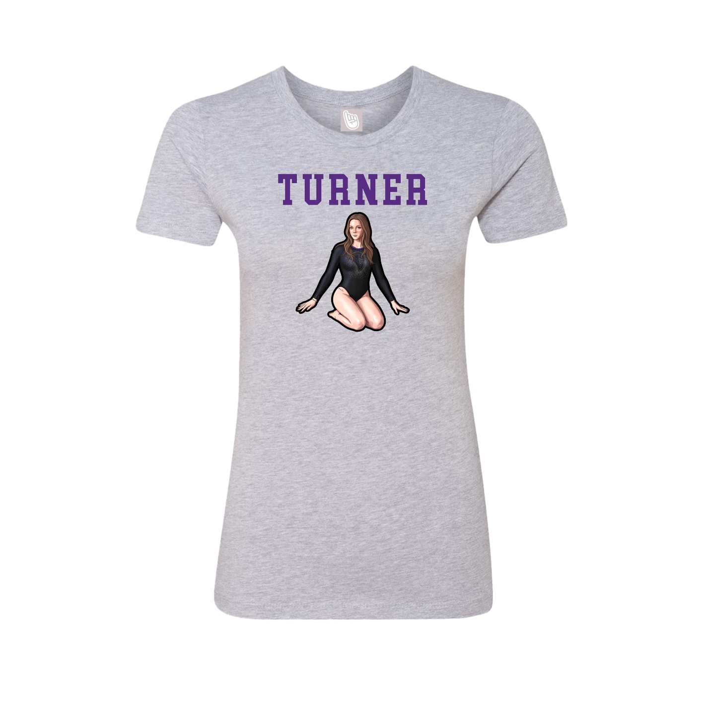 Fitted Women's Tee — Shirsey in Grey