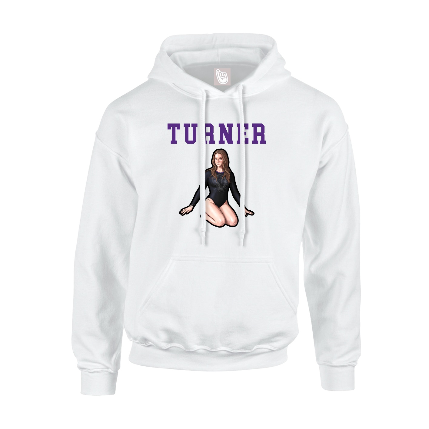 Hoodie — Shirsey in White