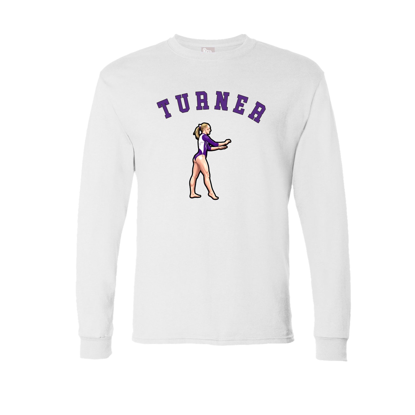 Long Sleeve Tee — Shirsey Arch in White