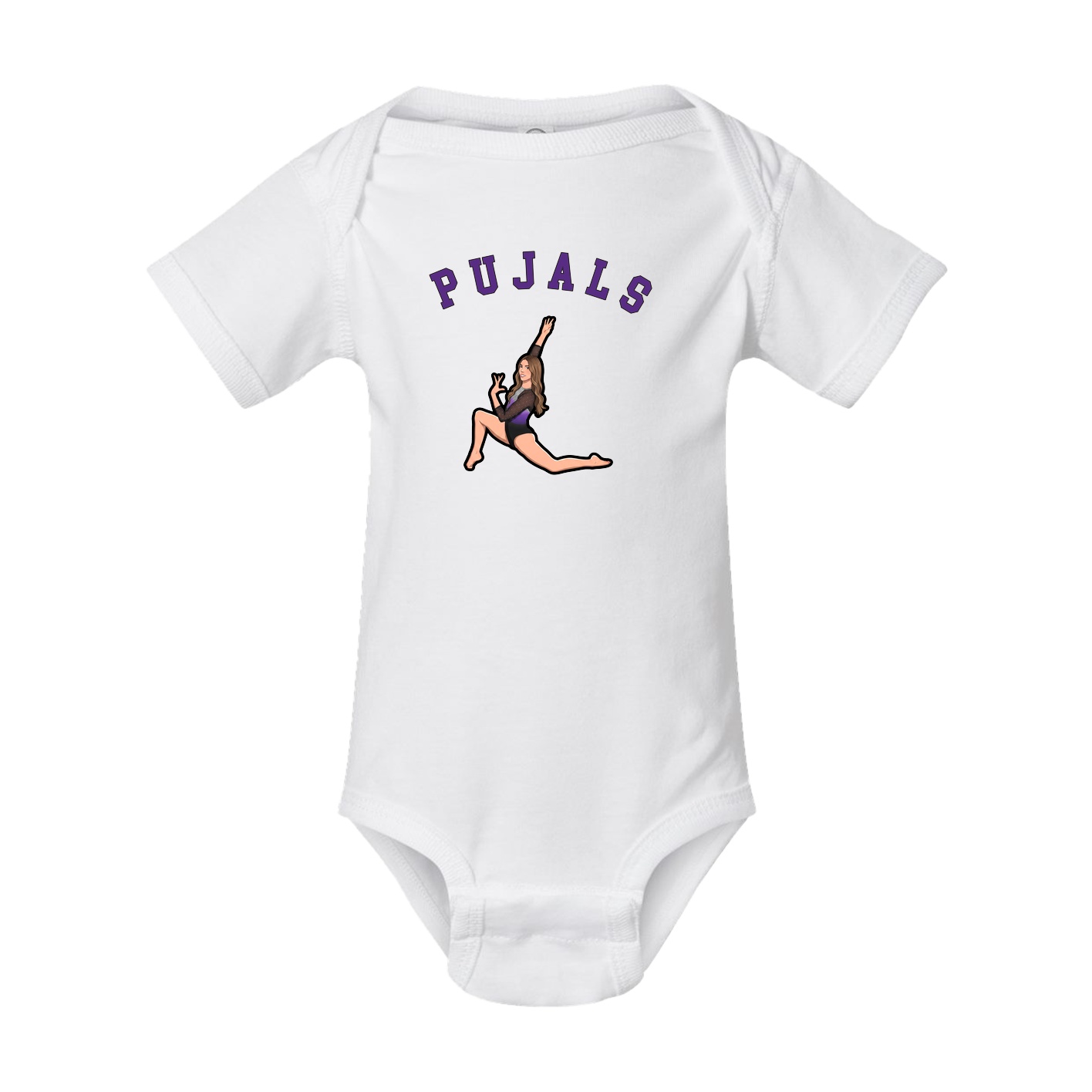 Baby Onesie — Shirsey Arch in White