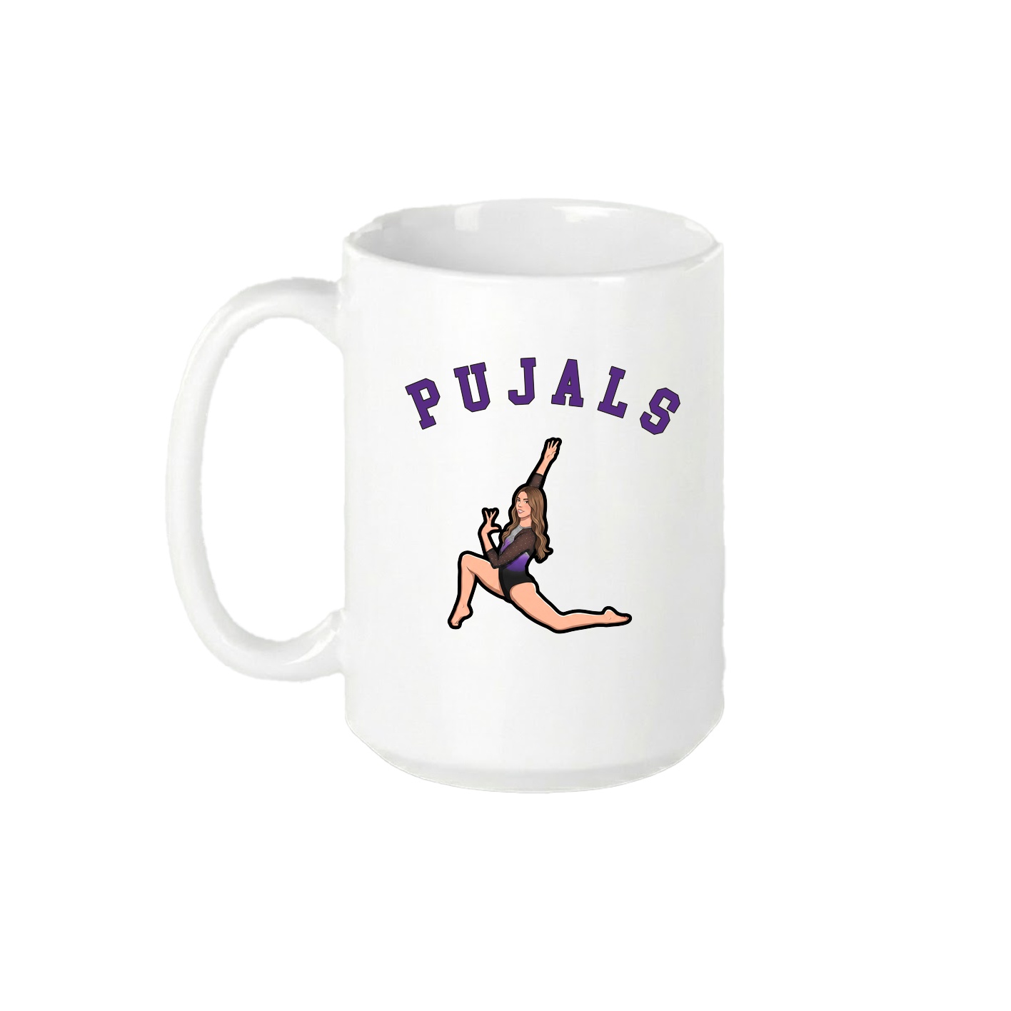 15oz Coffee Mug — Shirsey Arch in White