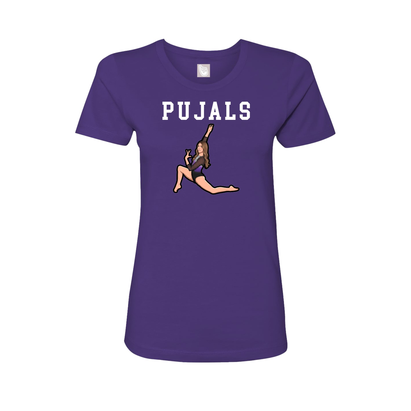 Fitted Women's Tee — Shirsey in Purple
