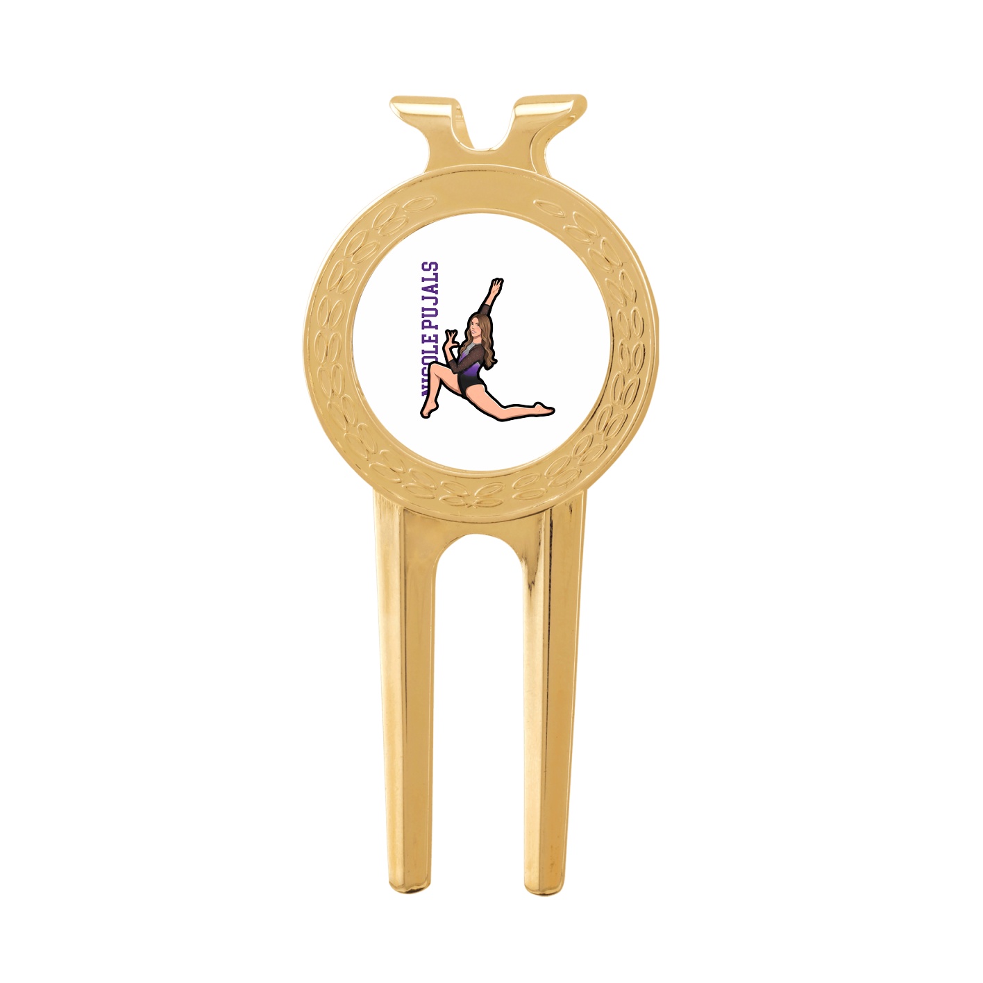 Divot Tool with Ball Marker — Name Vertical in Classic