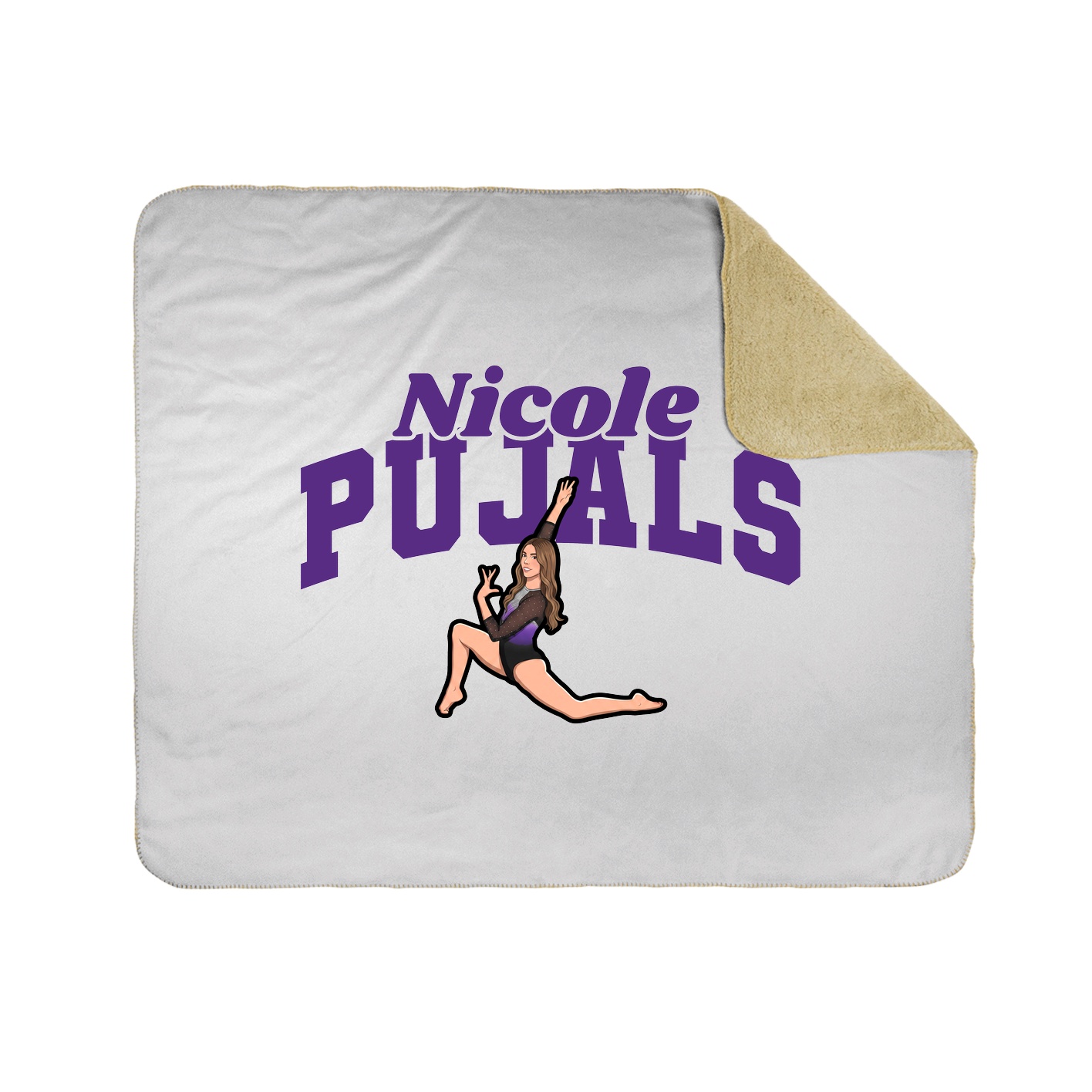 Throw Blanket — Signature Arch in White