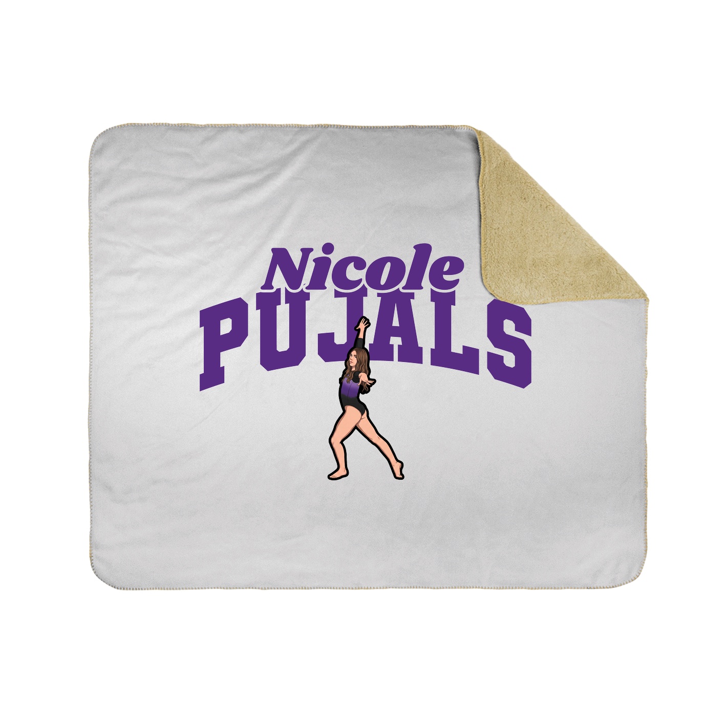 Throw Blanket — Signature Arch in White