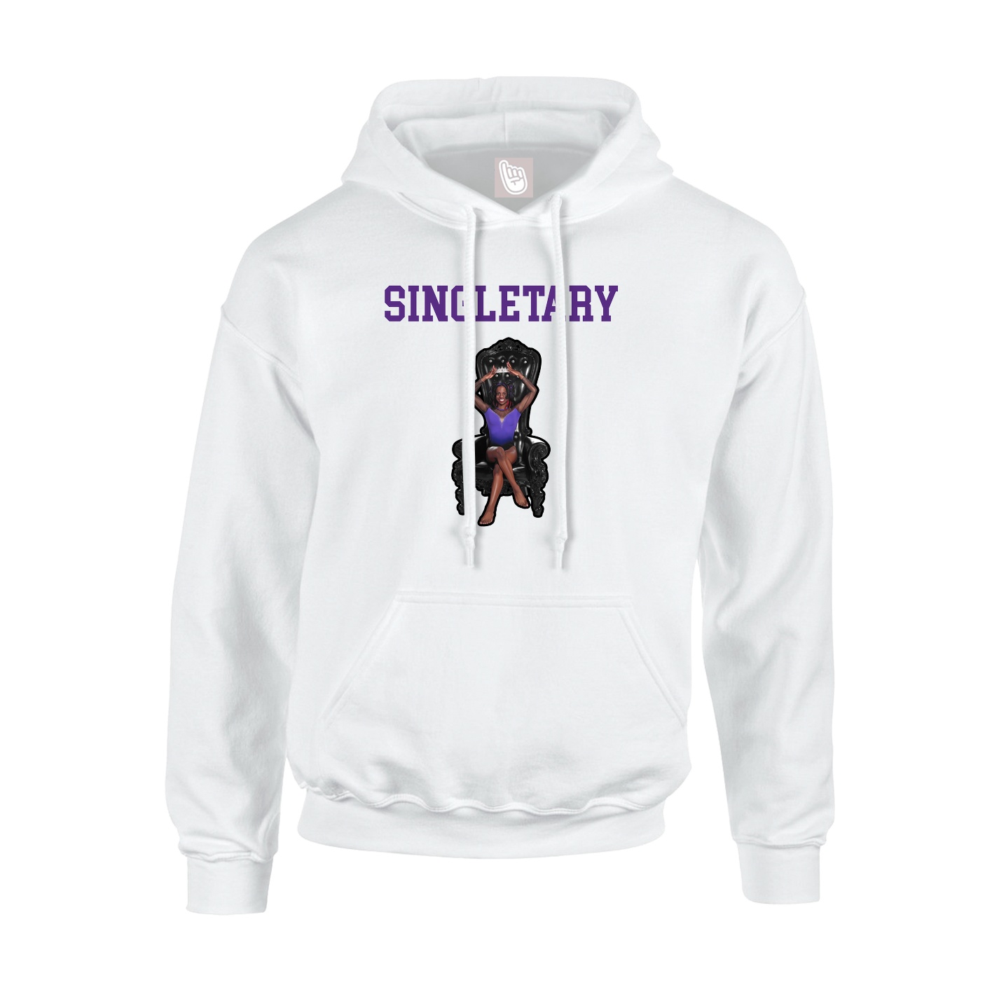 Youth Hoodie — Shirsey in White