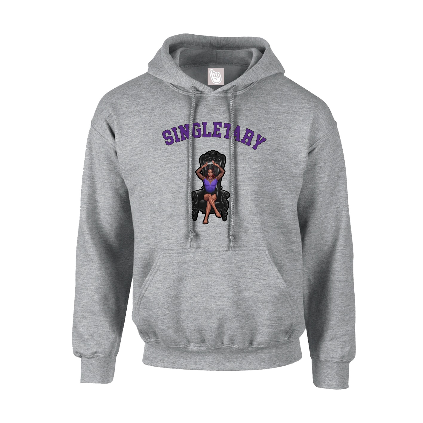Youth Hoodie — Shirsey Arch in Grey