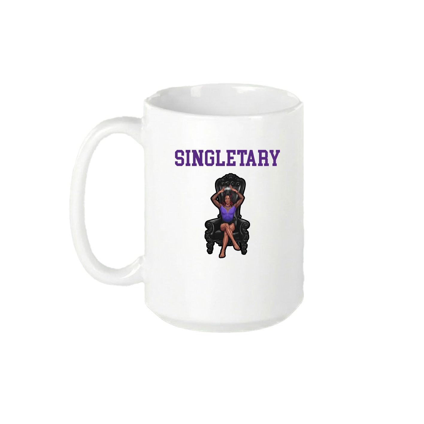 15oz Coffee Mug — Shirsey in White
