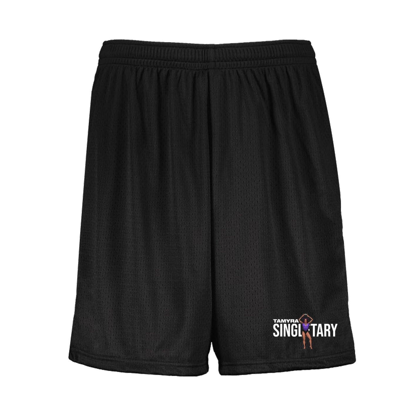 Shorts — Player Name in Black