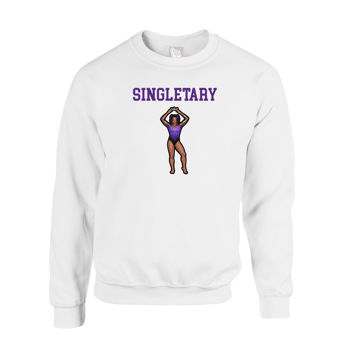 Fleece Crew — Shirsey in White