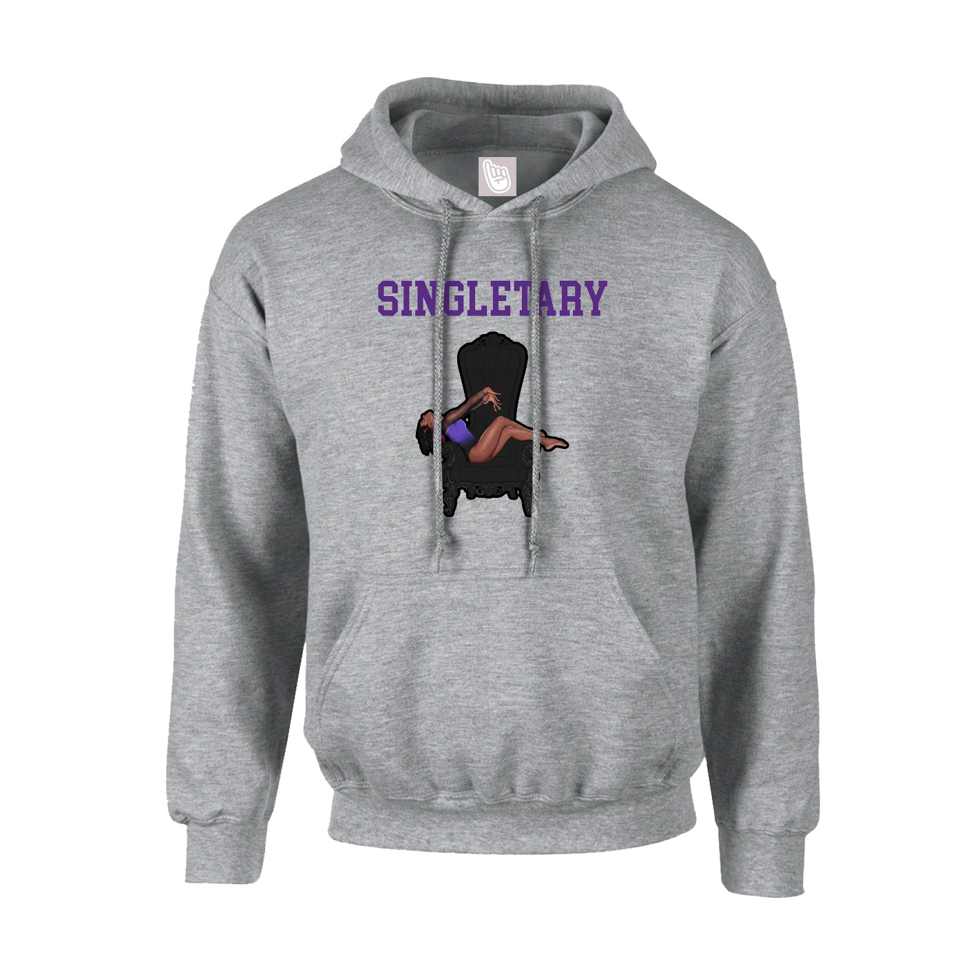 Youth Hoodie — Shirsey in Grey