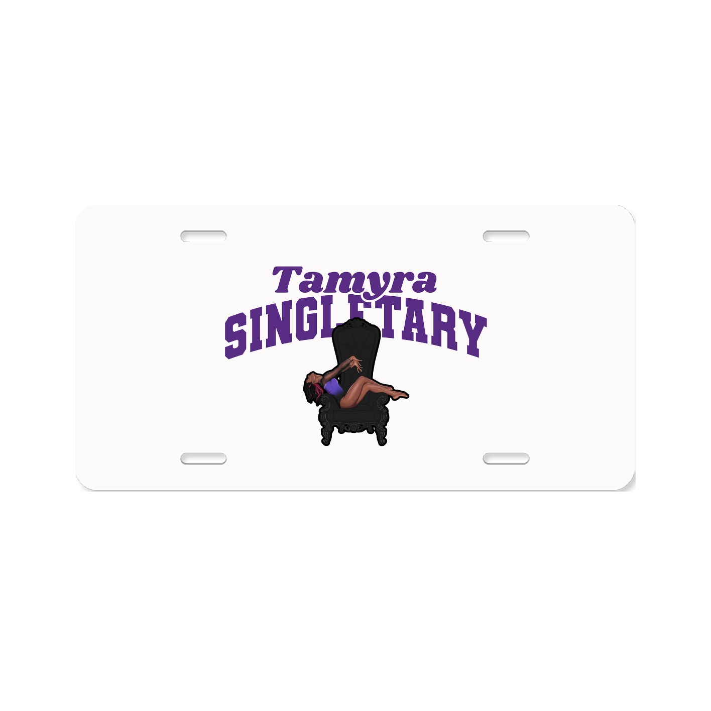 License Plate — Signature Arch in Classic