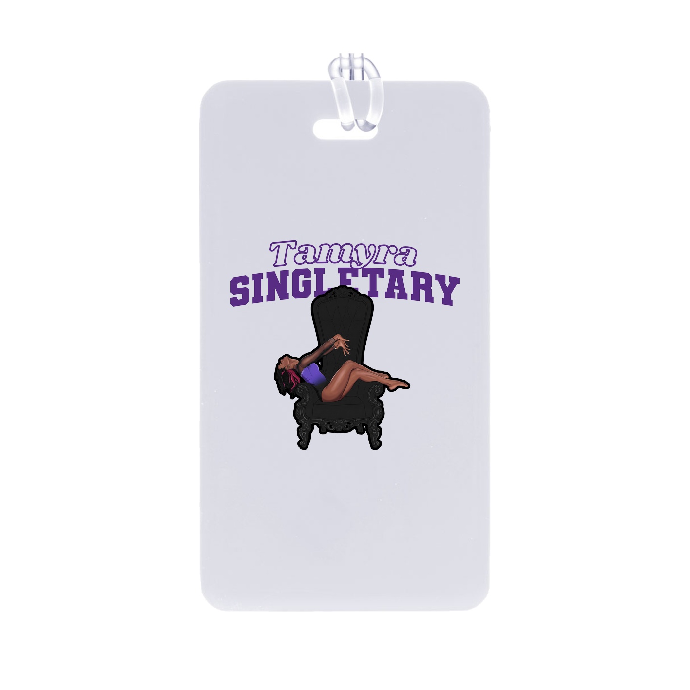 Bag Tag — Name Arch in Classic