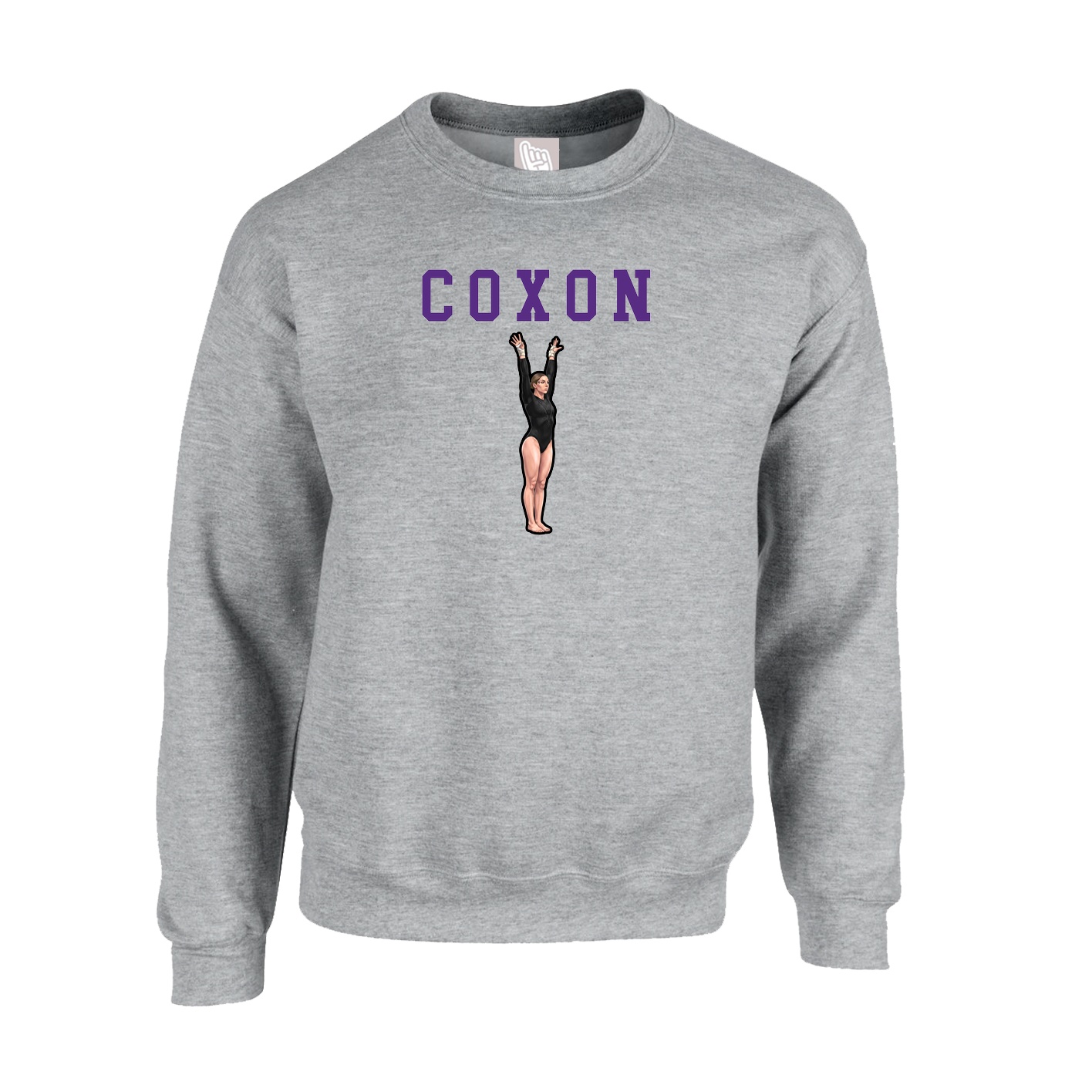 Fleece Crew — Shirsey in Grey