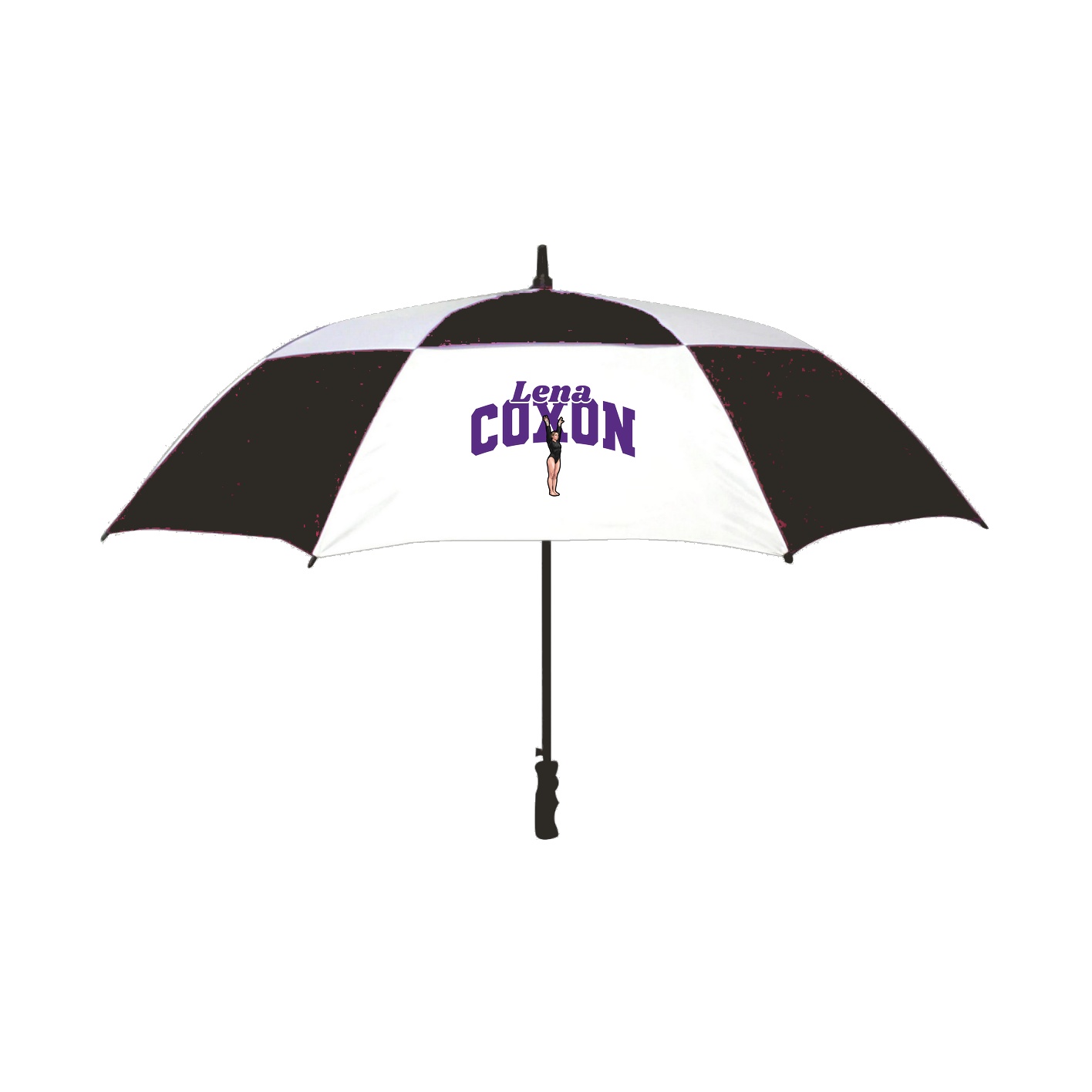 Golf Umbrella — Signature Arch in Black