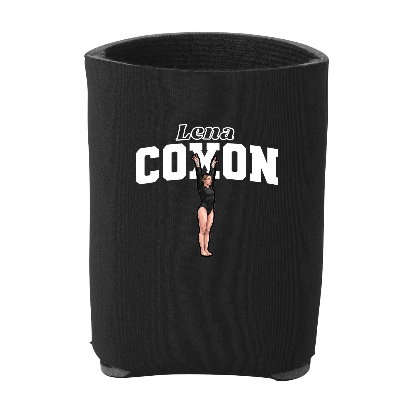 Can Holder — Name Arch in Black