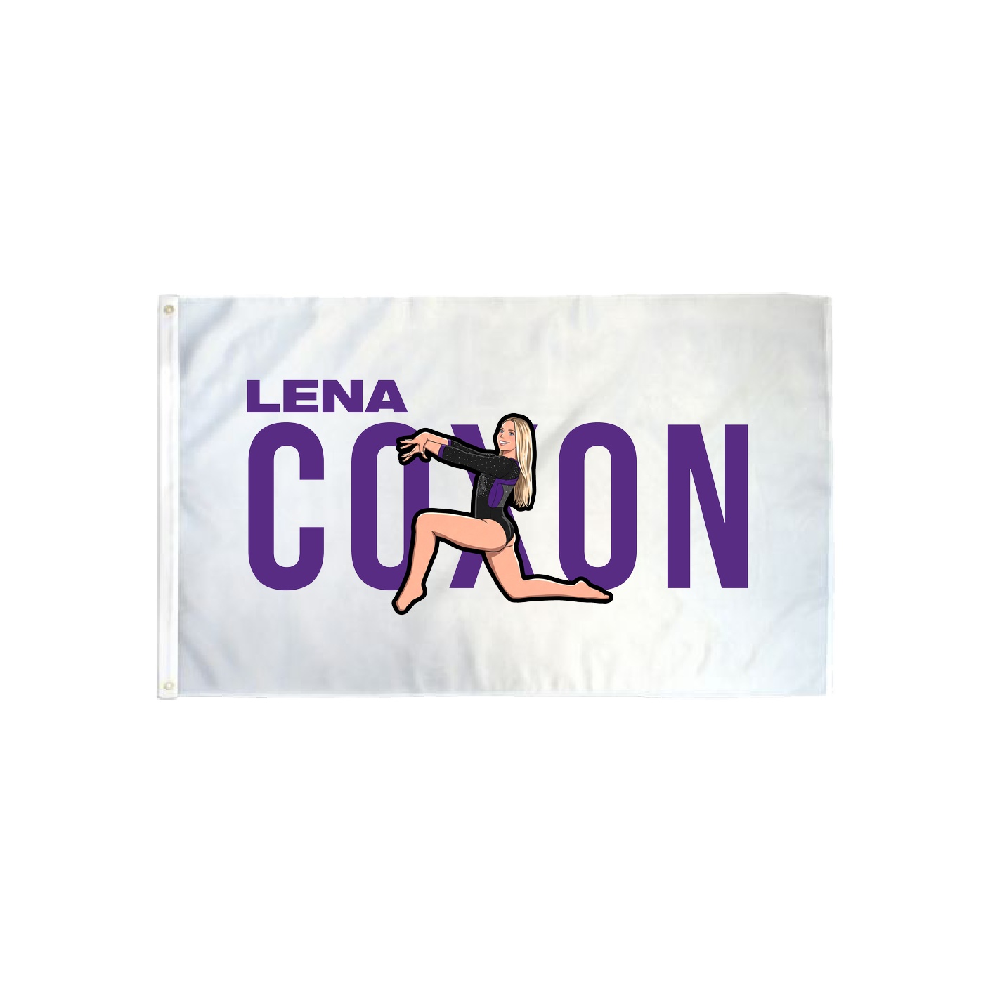 3x5 Flag — Player Name in Classic