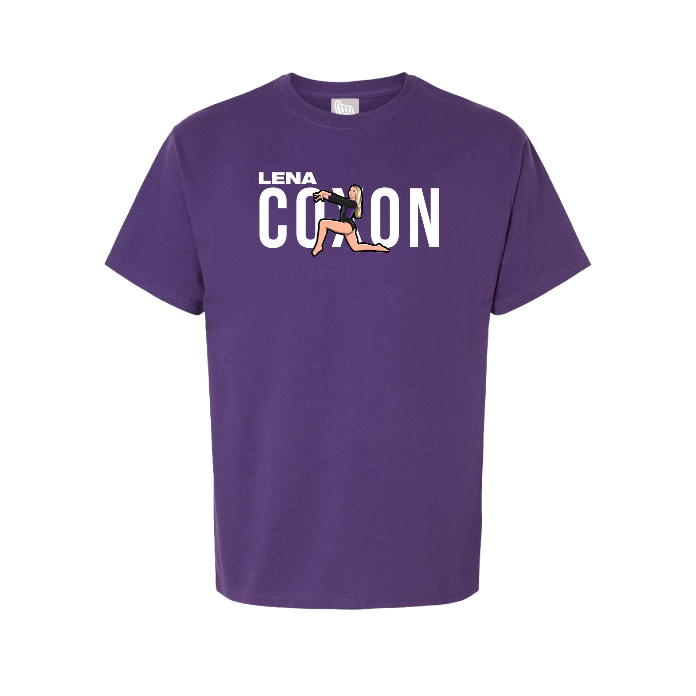 Youth Tee — Player Name in Purple