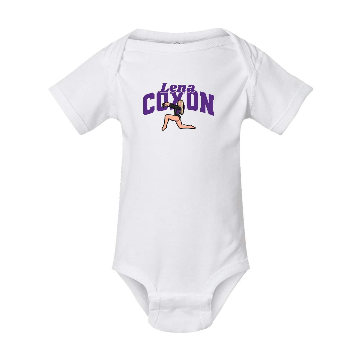 Baby Onesie — Signature Arch in White