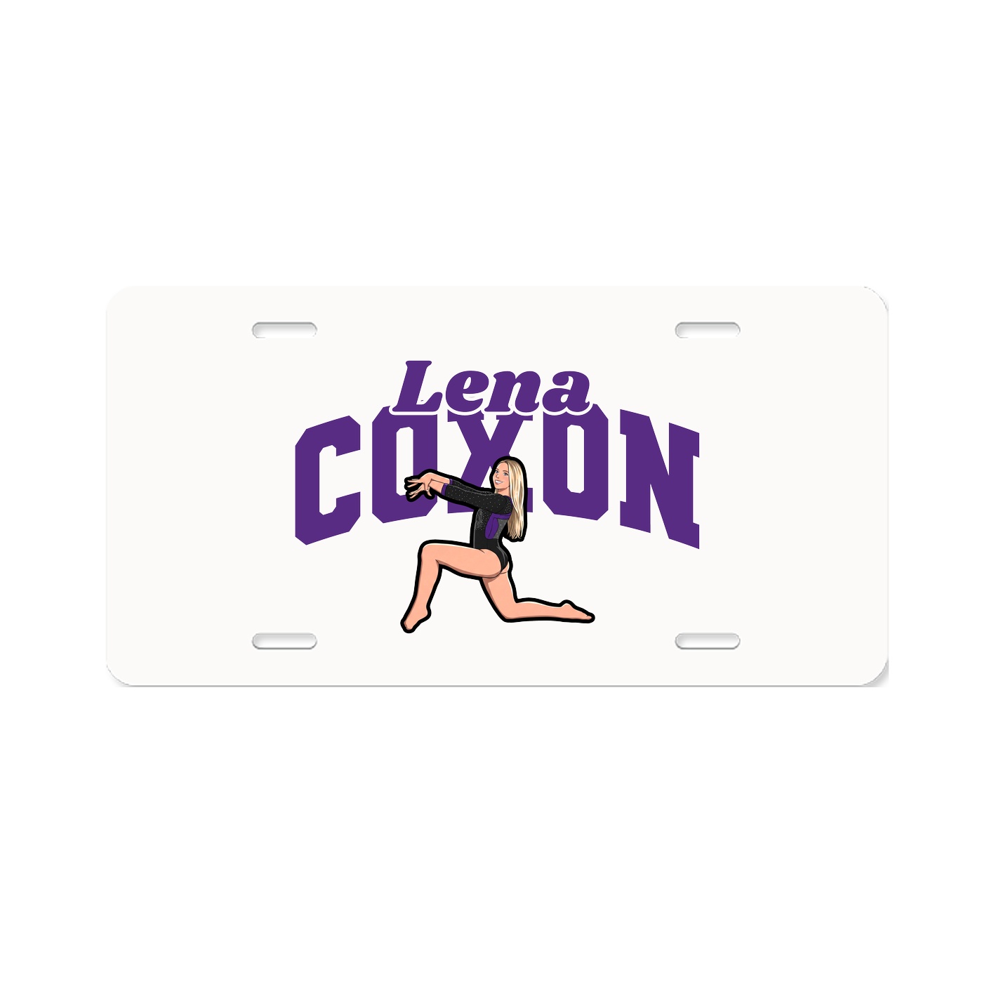 License Plate — Signature Arch in Classic