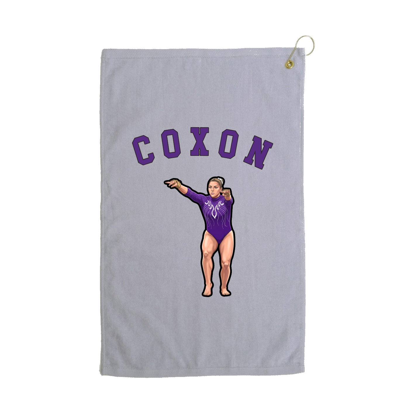 Golf Towel — Shirsey Arch in Grey