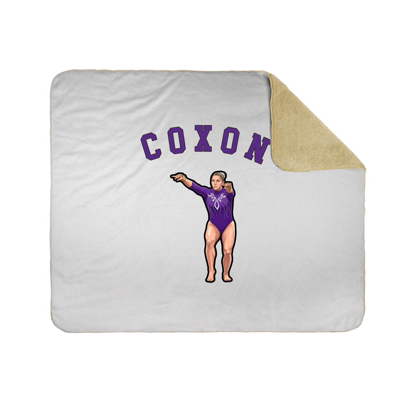 Throw Blanket — Shirsey Arch in White