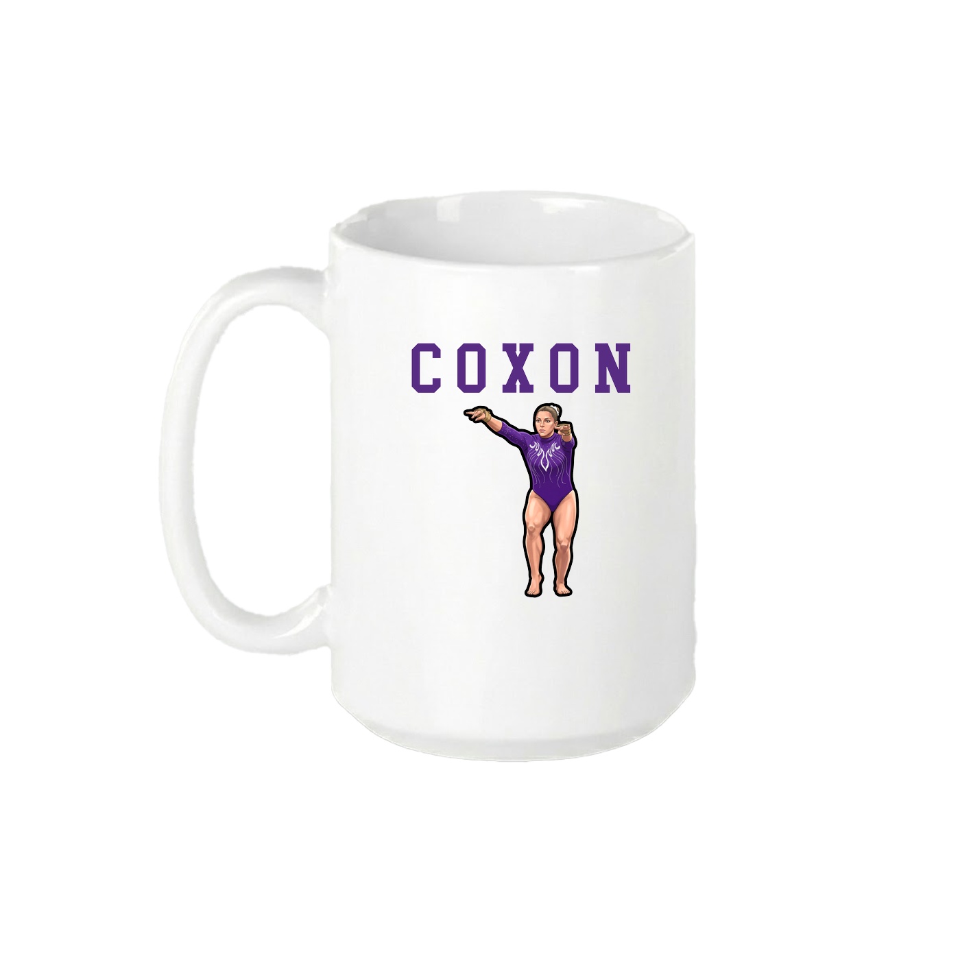15oz Coffee Mug — Shirsey in White