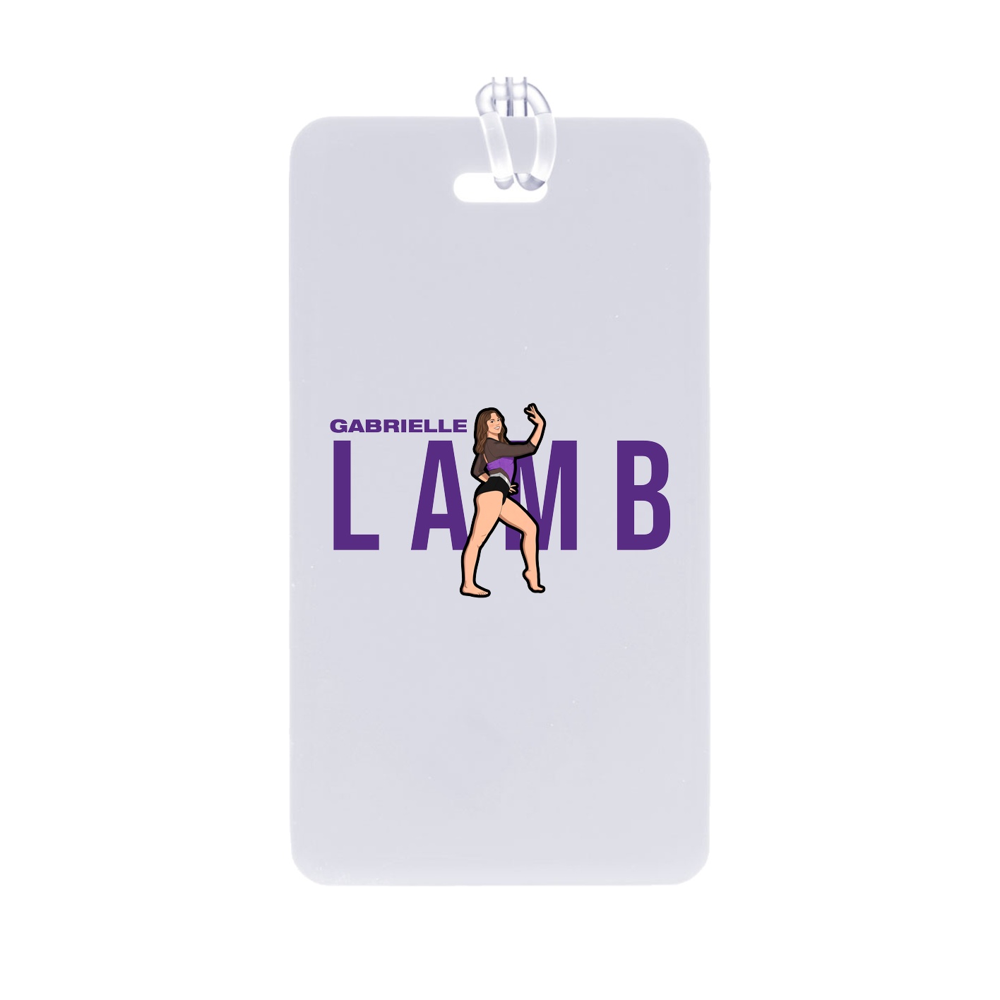 Bag Tag — Player Name in Classic
