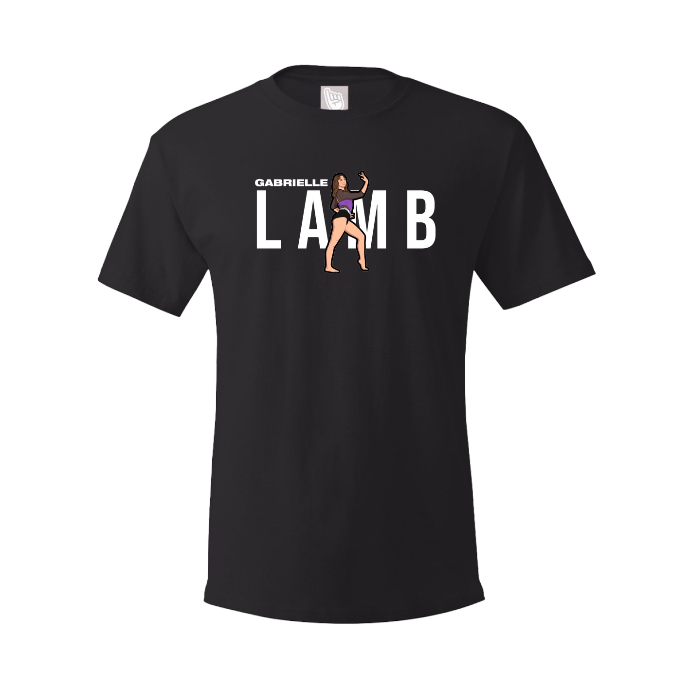 Tee — Player Name in Black