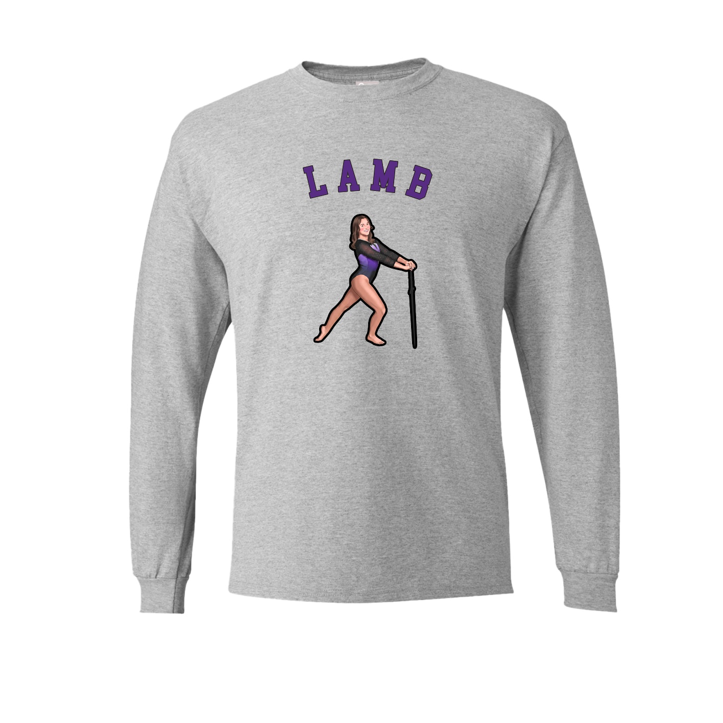 Long Sleeve Tee — Shirsey Arch in Grey