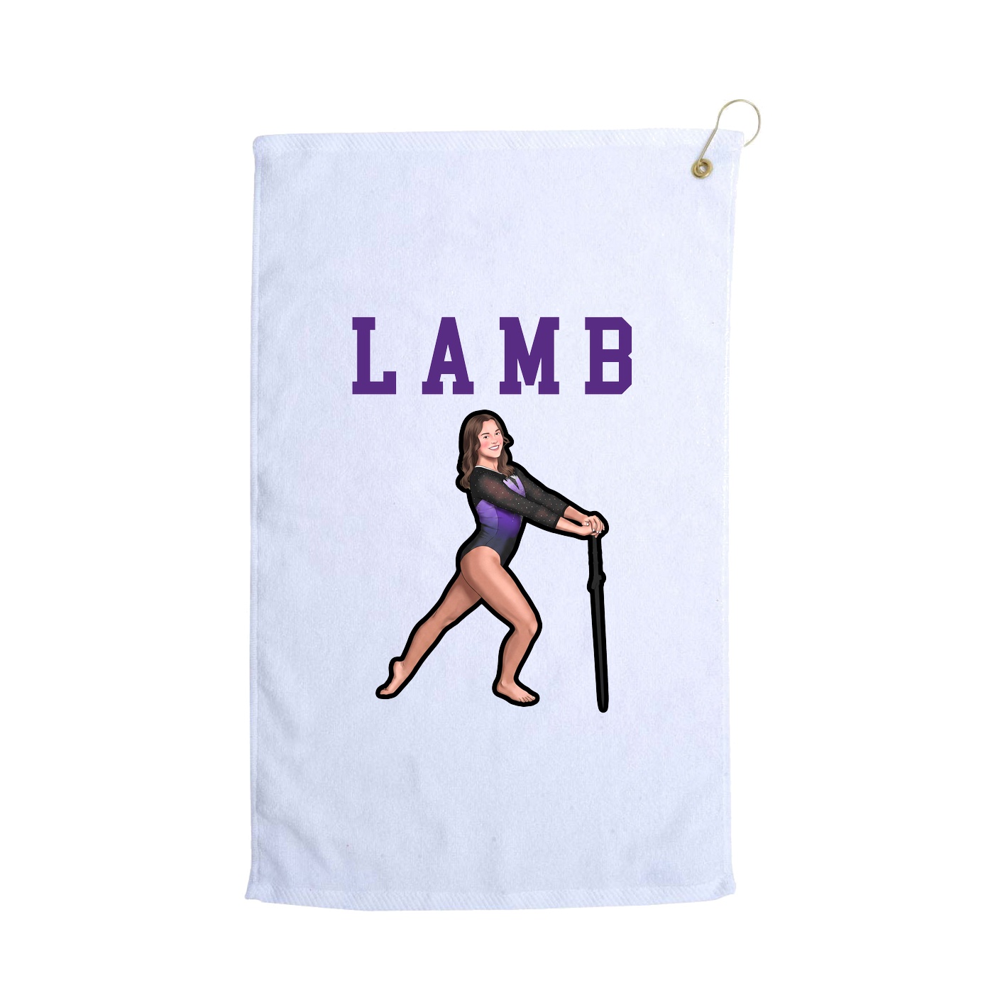 Golf Towel — Shirsey in White