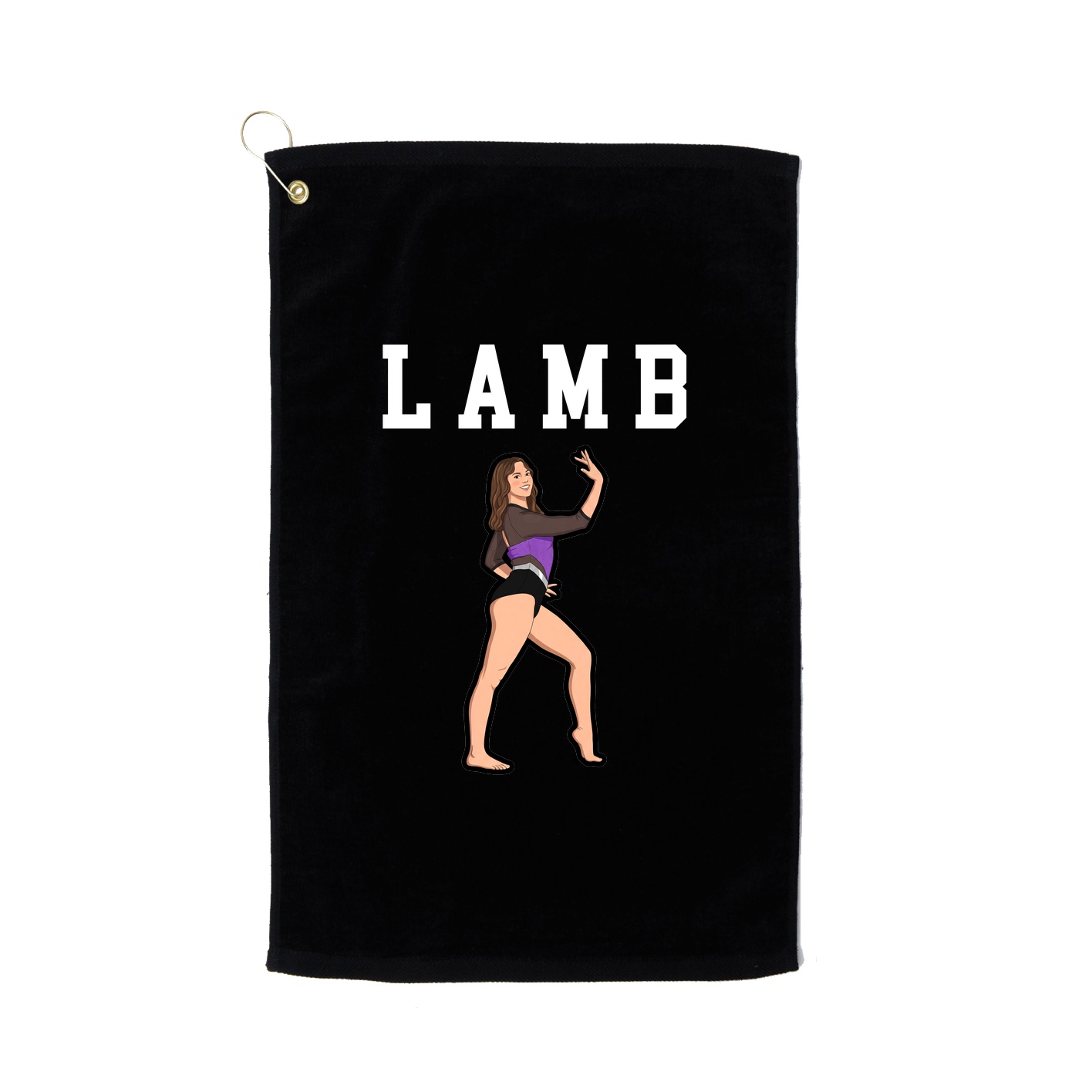 Golf Towel — Shirsey in Black