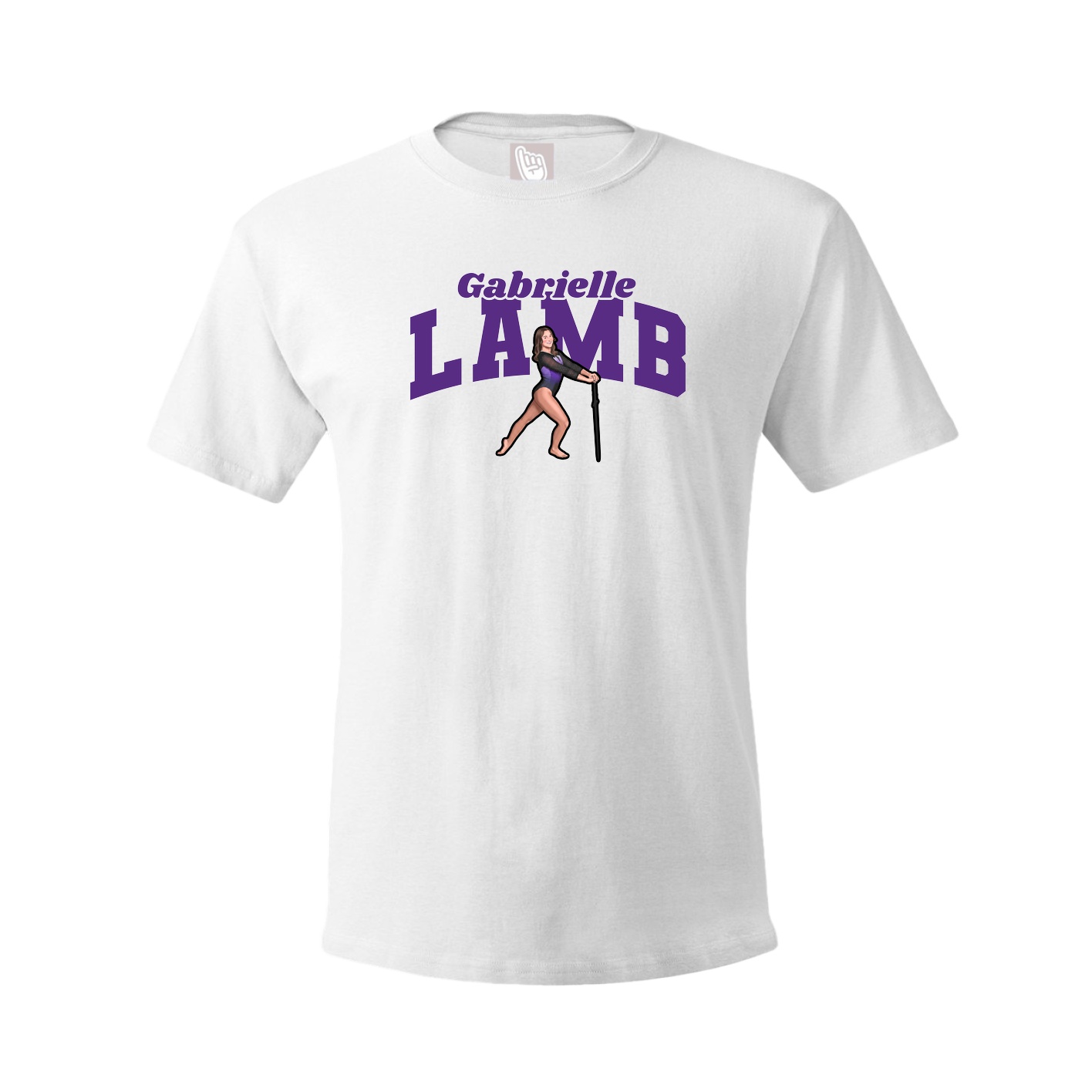 Youth Tee — Signature Arch in White