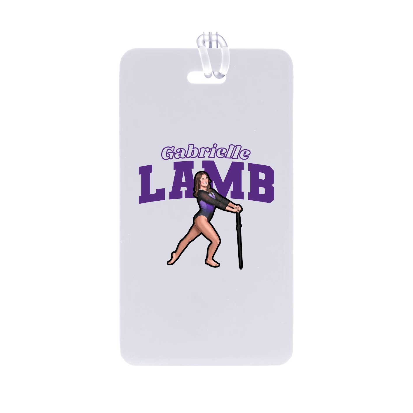 Bag Tag — Name Arch in Classic
