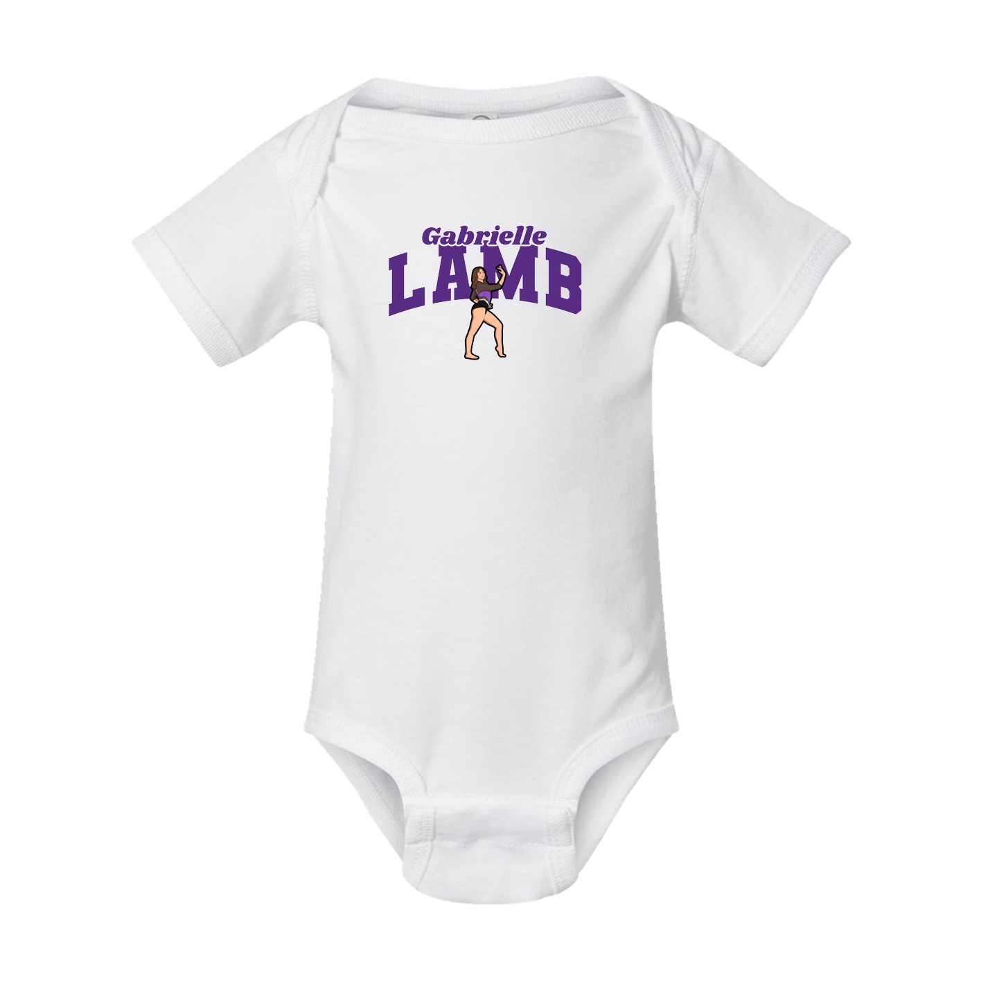 Baby Onesie — Signature Arch in White