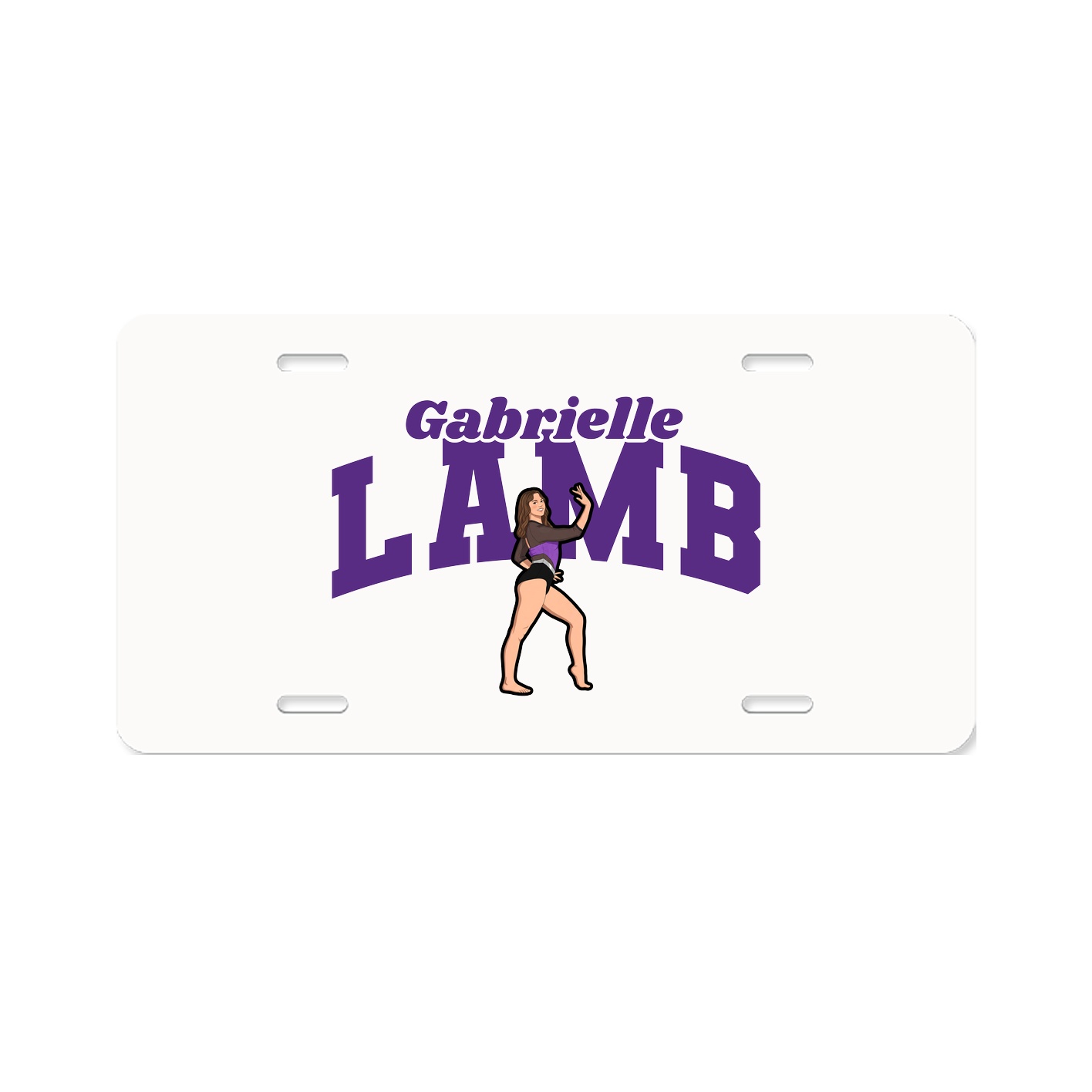 License Plate — Signature Arch in Classic