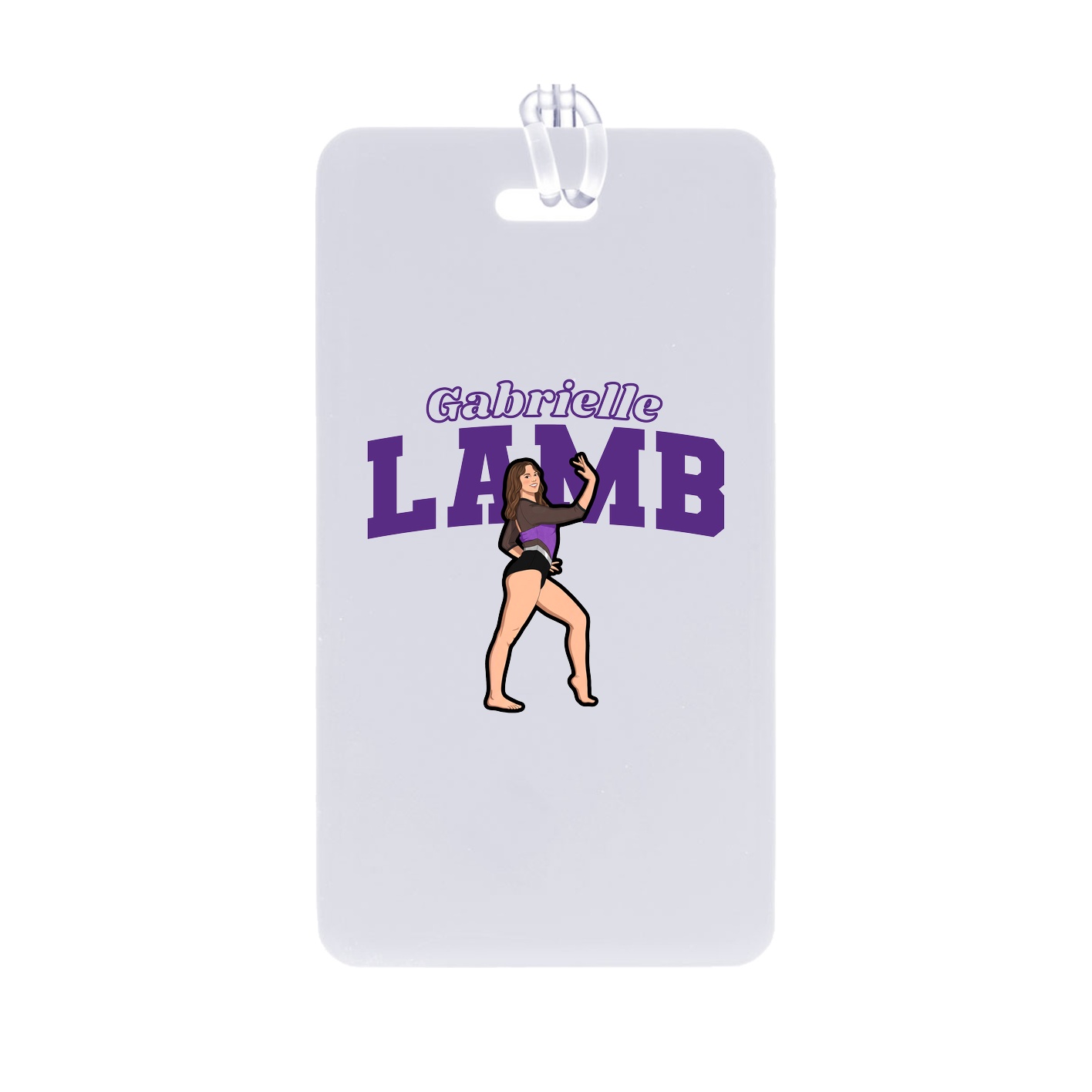 Bag Tag — Name Arch in Classic