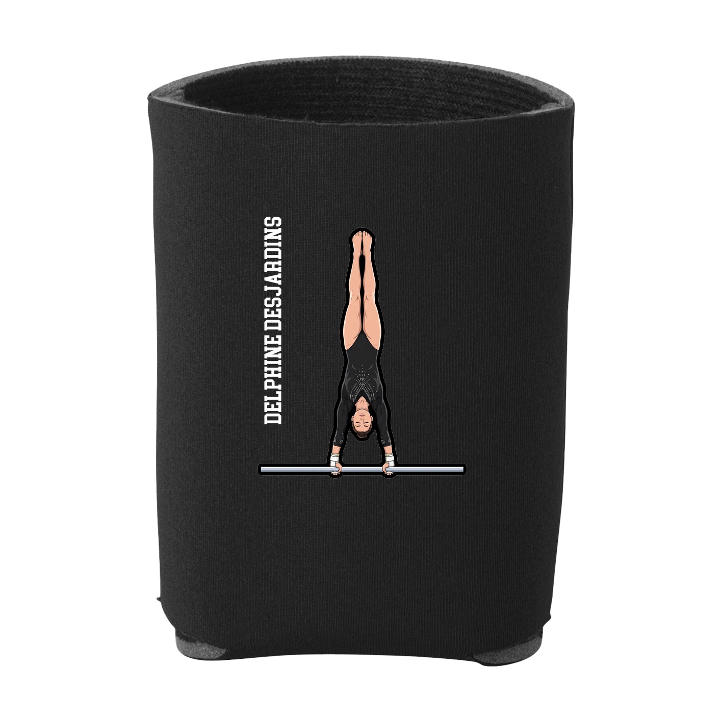 Can Holder — Name Vertical in Black