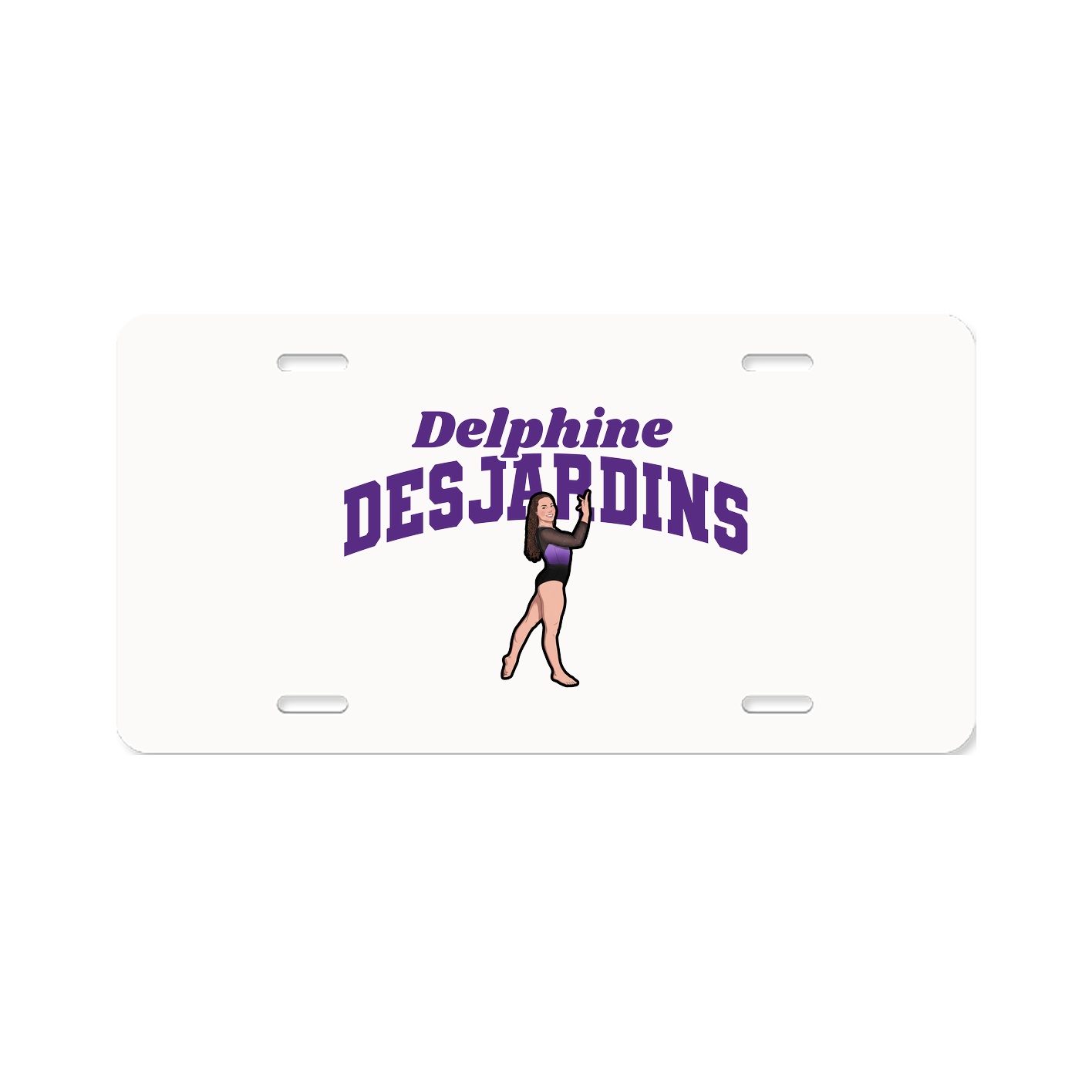 License Plate — Signature Arch in Classic
