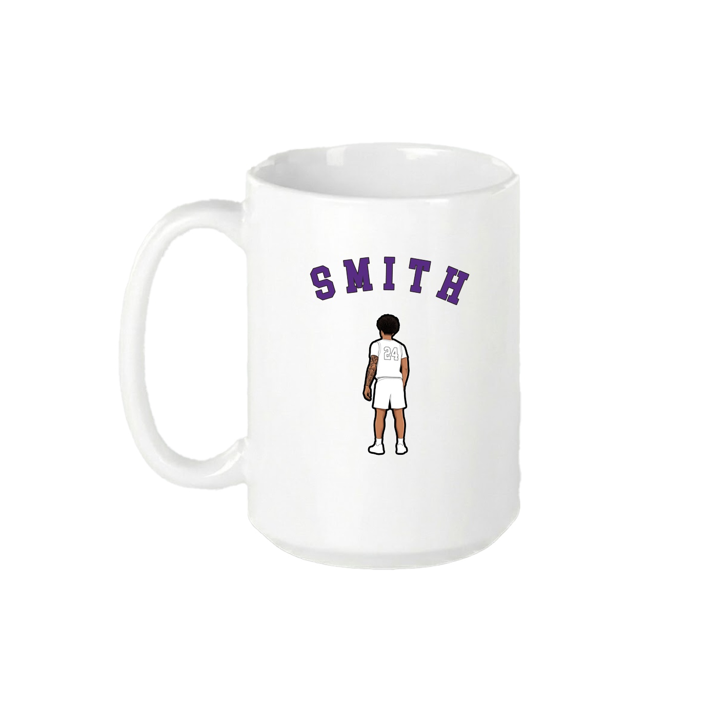 15oz Coffee Mug — Shirsey Arch in White