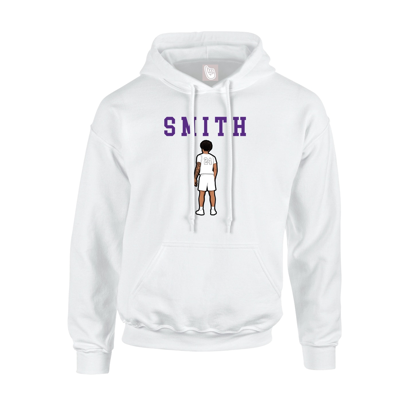 Youth Hoodie — Shirsey in White
