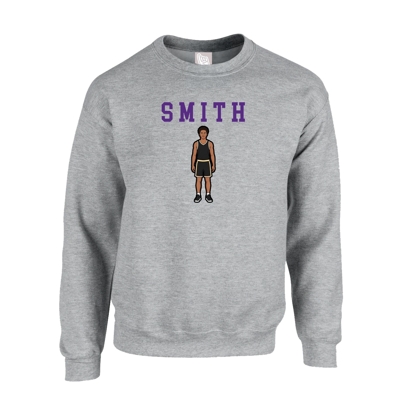 Fleece Crew — Shirsey in Grey