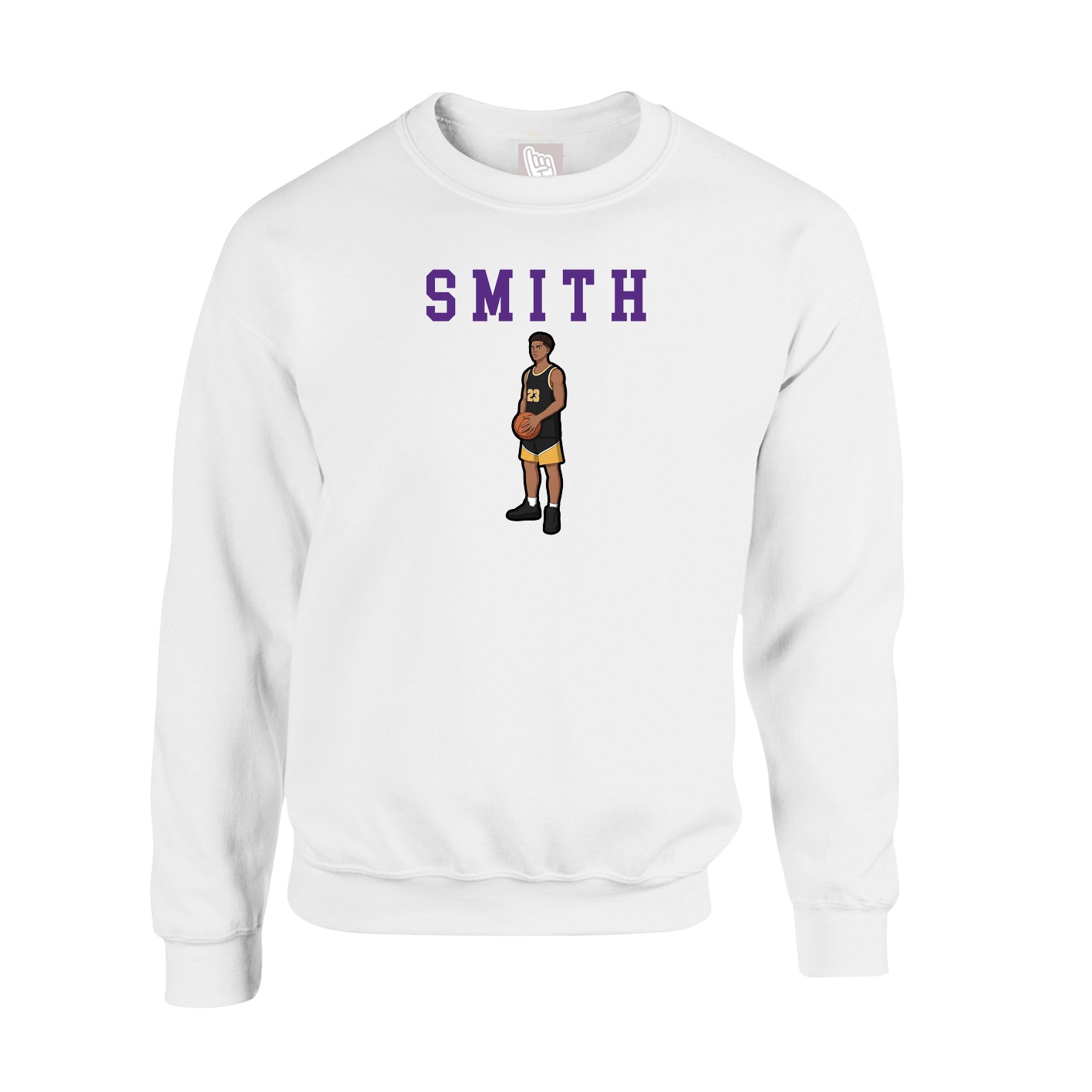 Fleece Crew — Shirsey in White