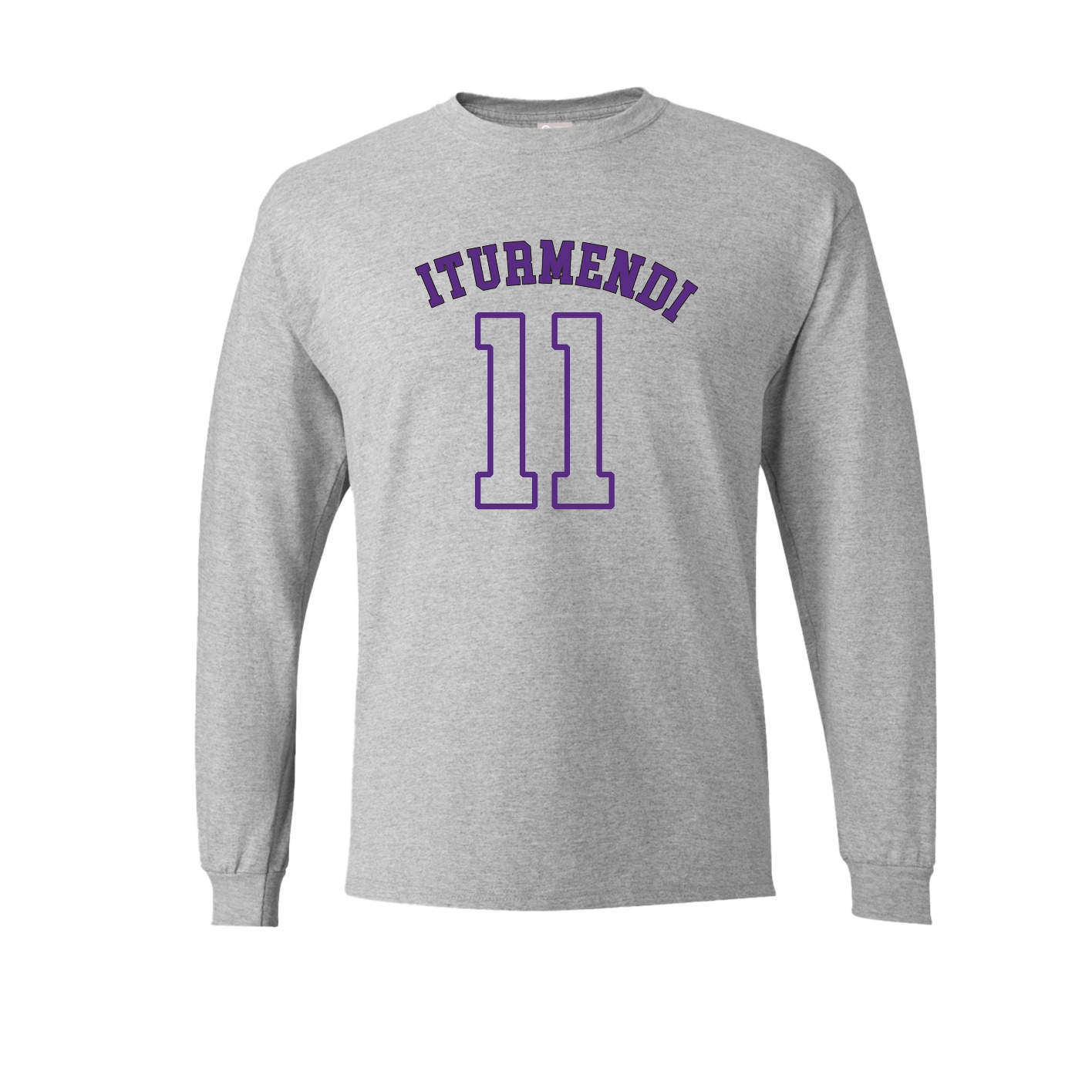 Long Sleeve Tee — Shirsey Arch in Grey