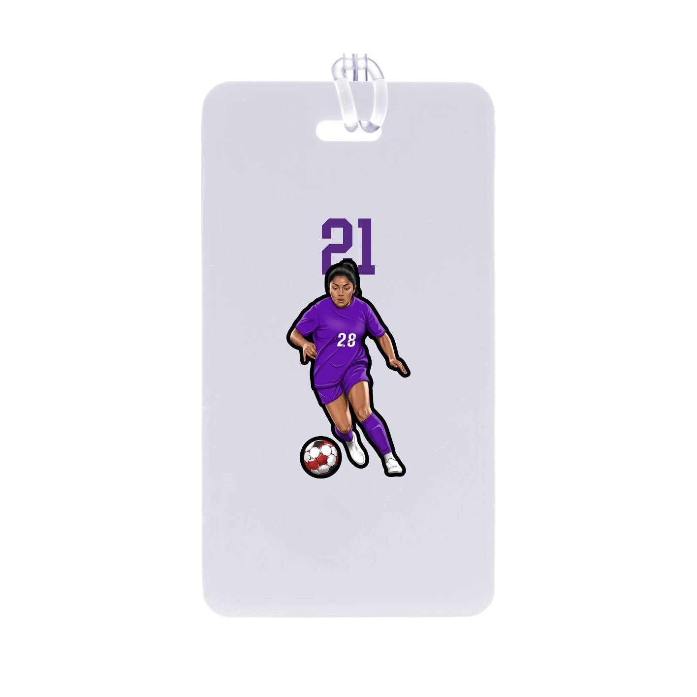 Bag Tag — Number Top in Classic