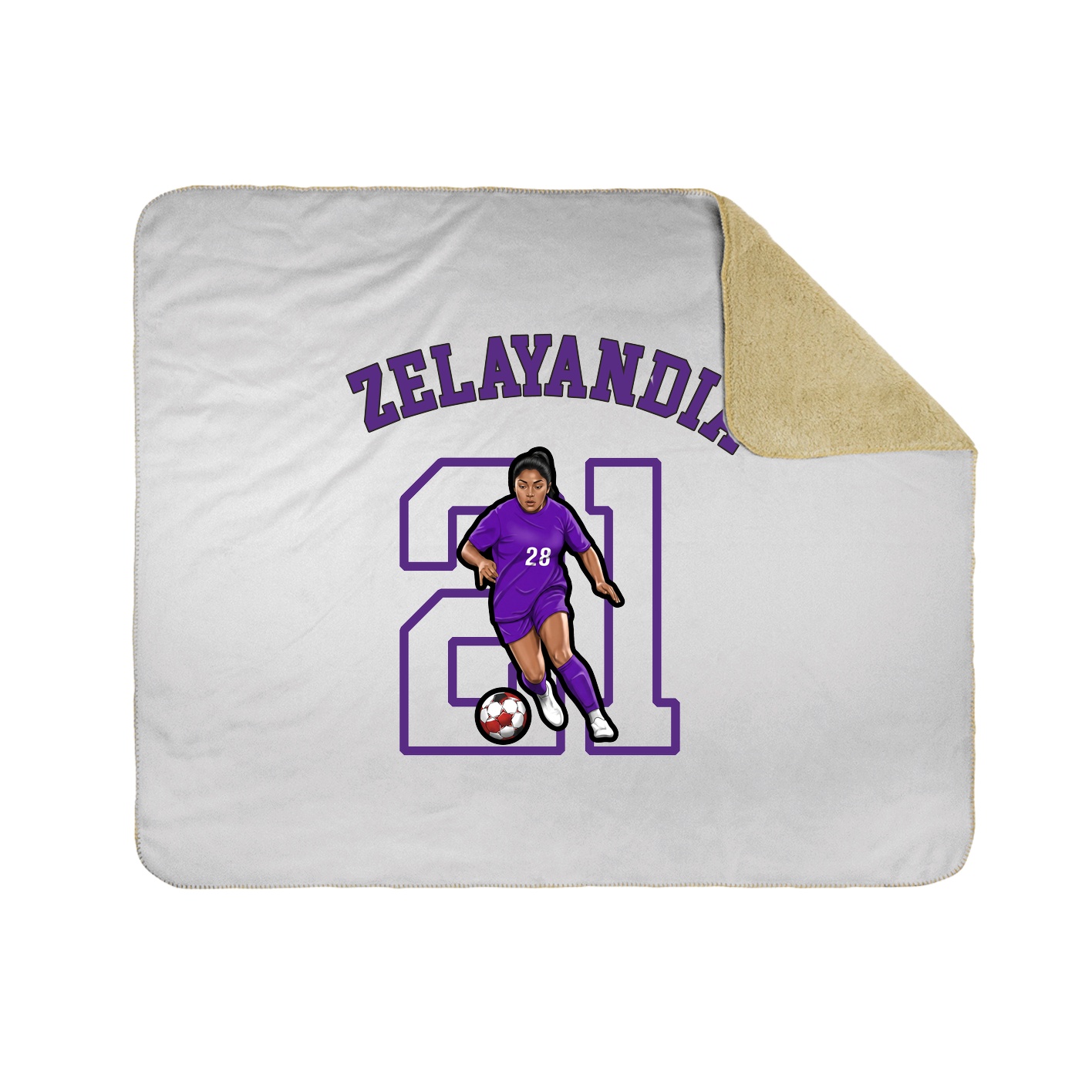 Throw Blanket — Shirsey Arch in White