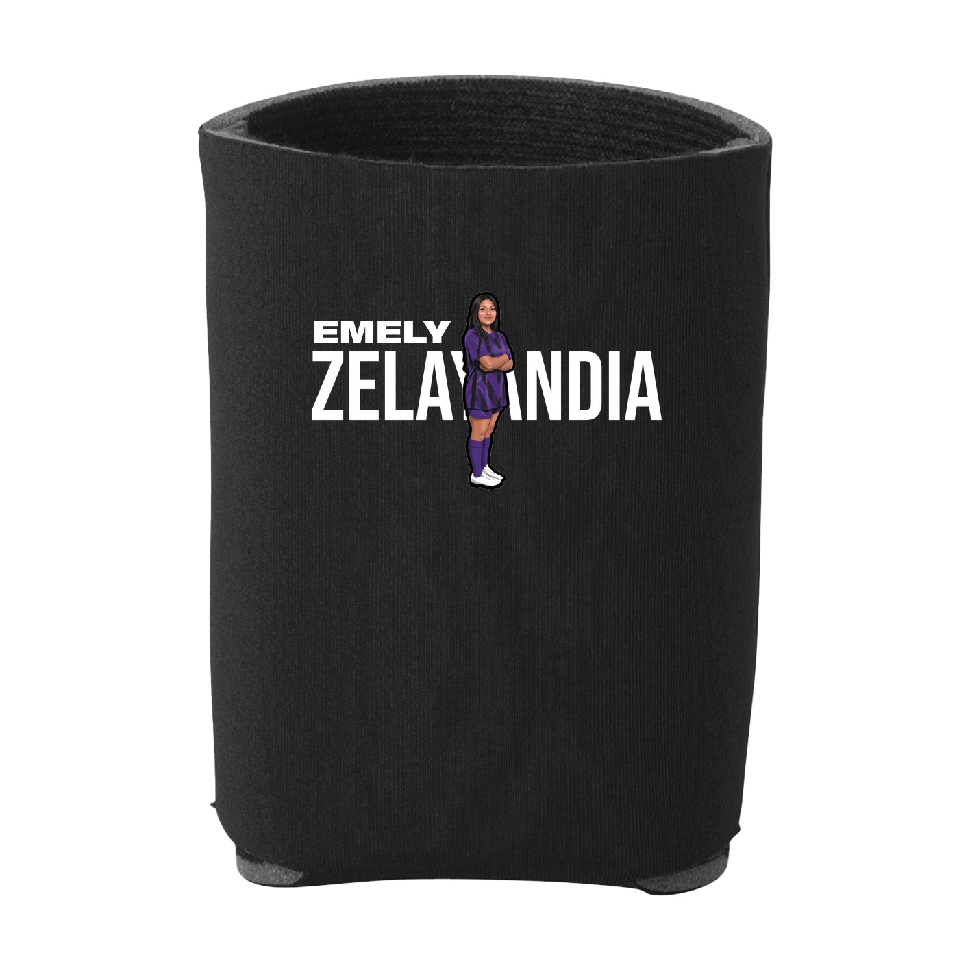 Can Holder — Player Name in Black
